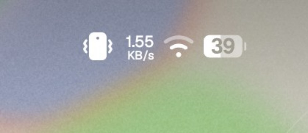 ステータスバーのアイコンが変わった！