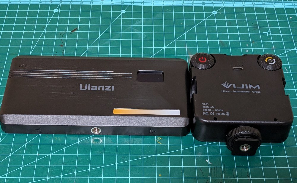Ulanzi VL-81と比較