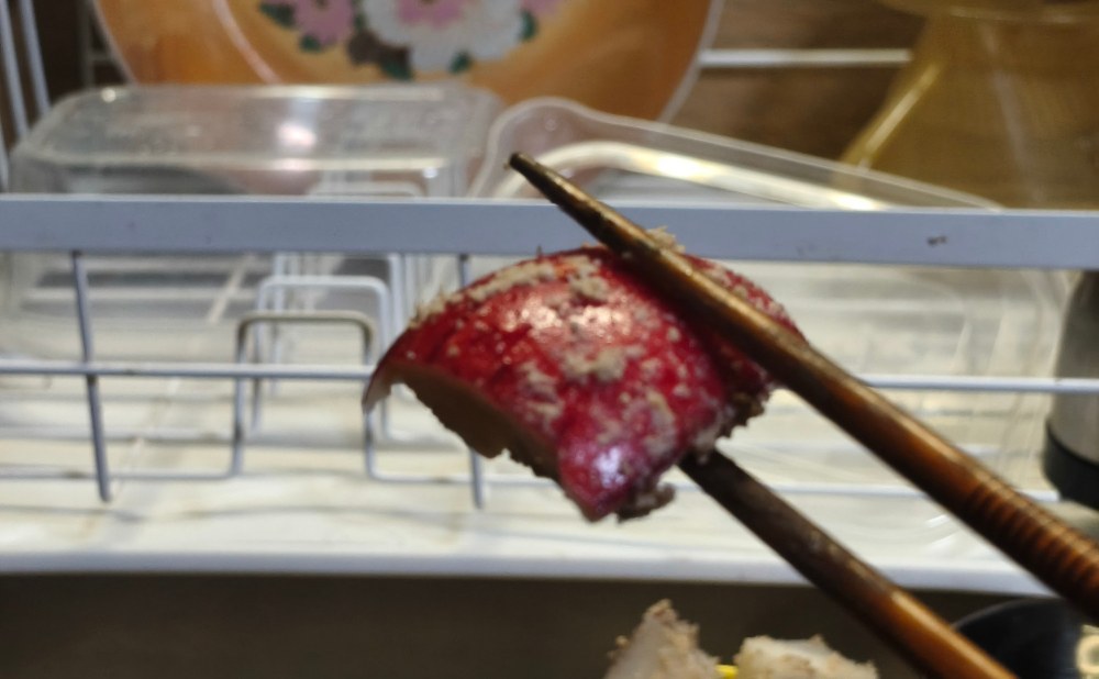 リンゴの糠漬け