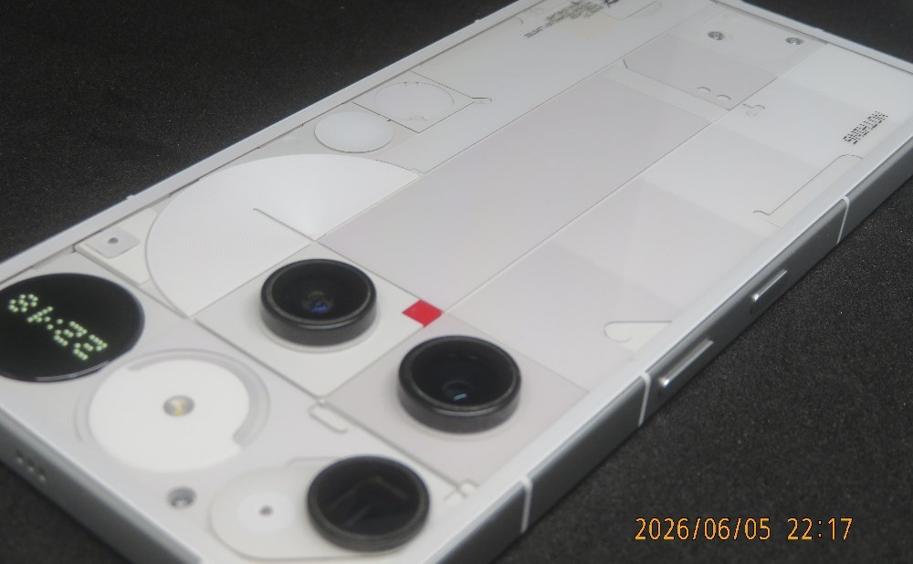 写真撮るの下手すぎ なんか曇ってるし