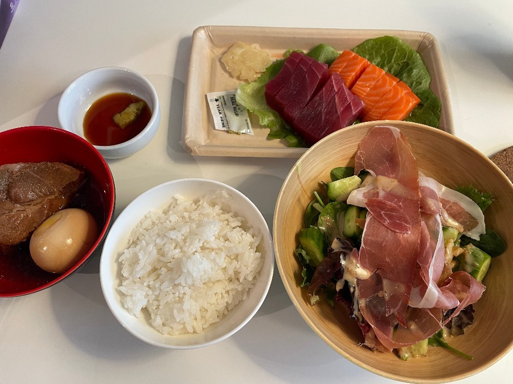 週末はちょっと贅沢に。お刺身は2食分だよ