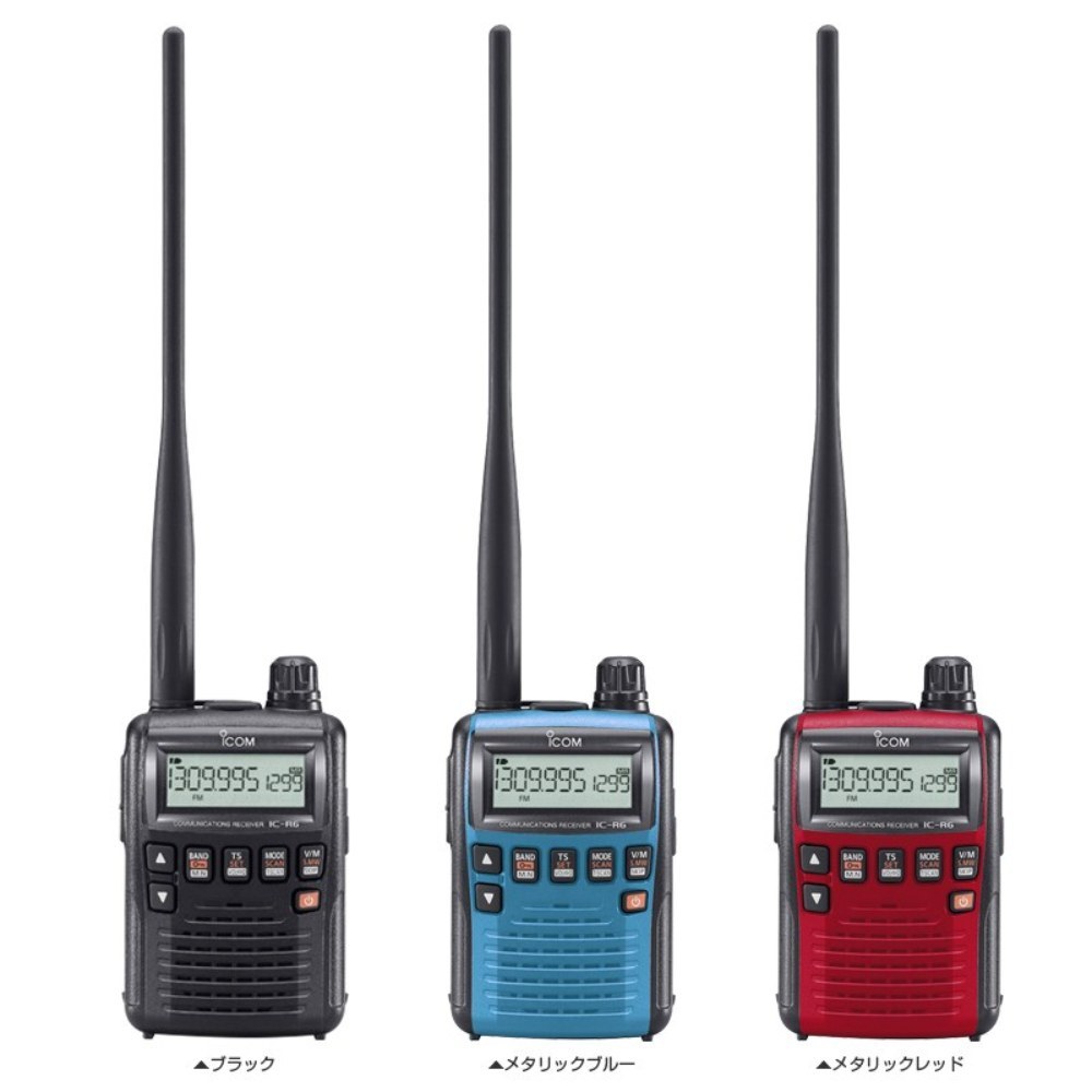 ICOM IC-R6 (画像はICOM HPより)