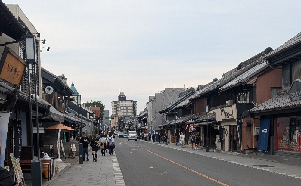 川越の町並み