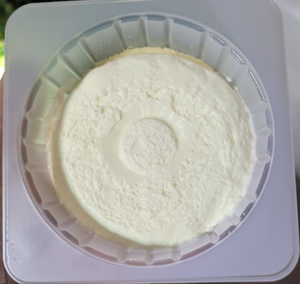 プレミアムロールケーキ(上から見た画像)