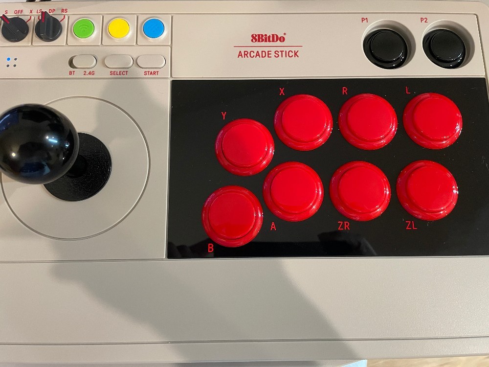 Switchモード。左からBボタン→Aボタン