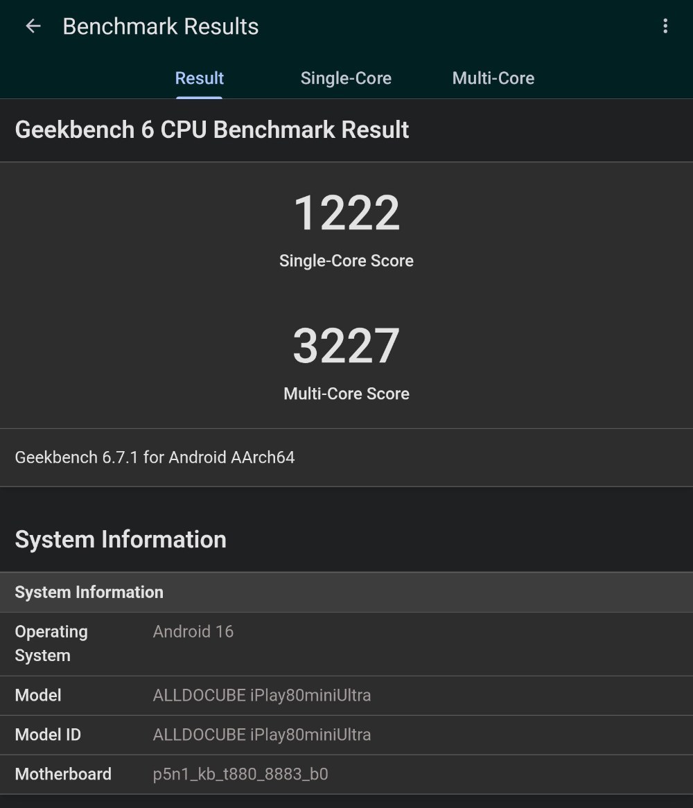 Geekbench 通常はシングル1450 マルチ4500らしい 手持ちのS22だとシングル1282/マルチ3461だったので同じぐらいか。ベンチを繰り返すとシングルが330点と恐ろしいスコアに落ちる