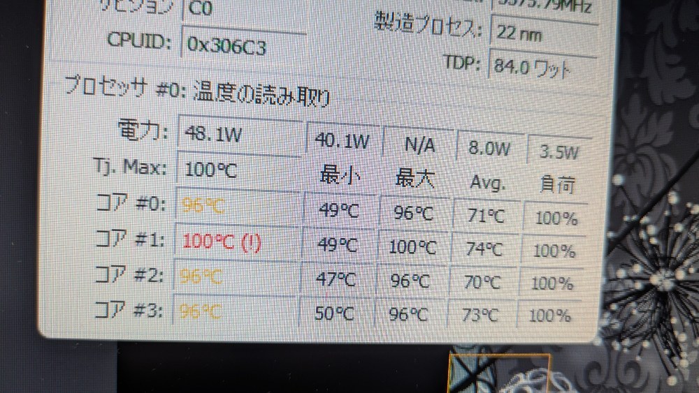余裕で100度