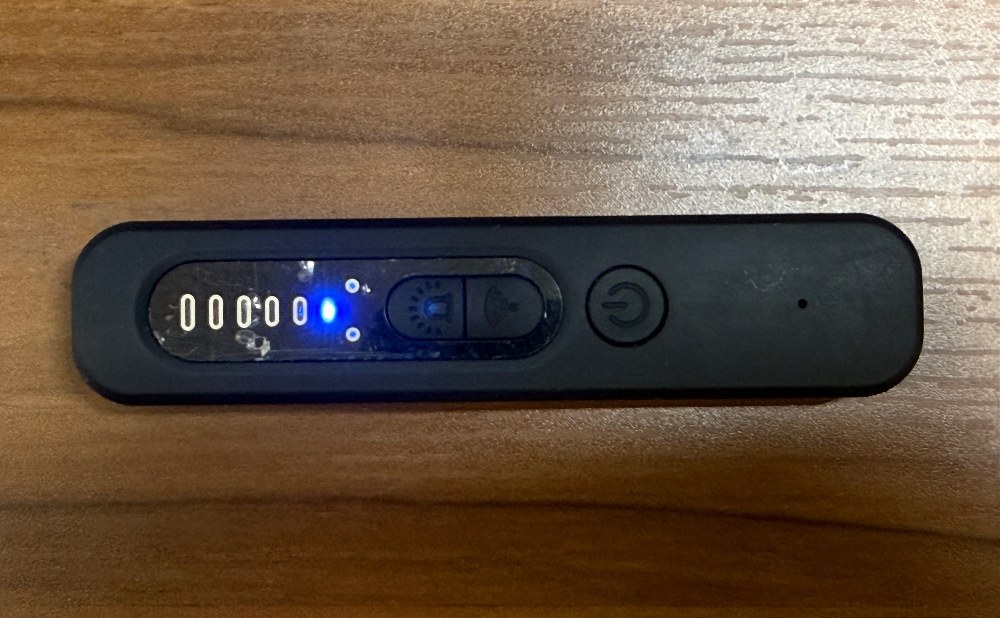 電源オンで電気信号を検出するモード