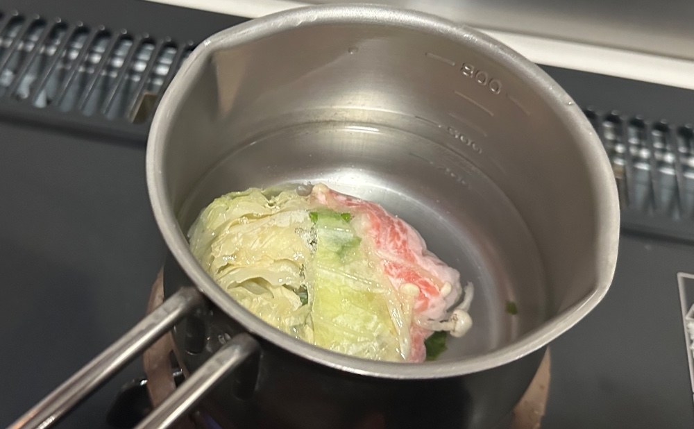 普段は味噌汁2人前でつかってるけど1人でもいけるw
