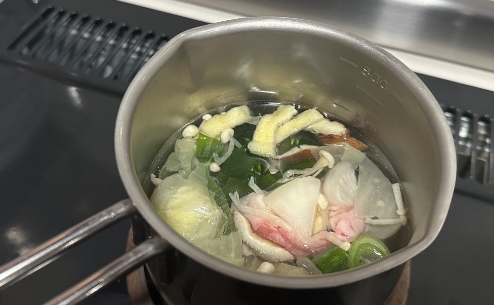 ちょっと溶けるとこんな感じ