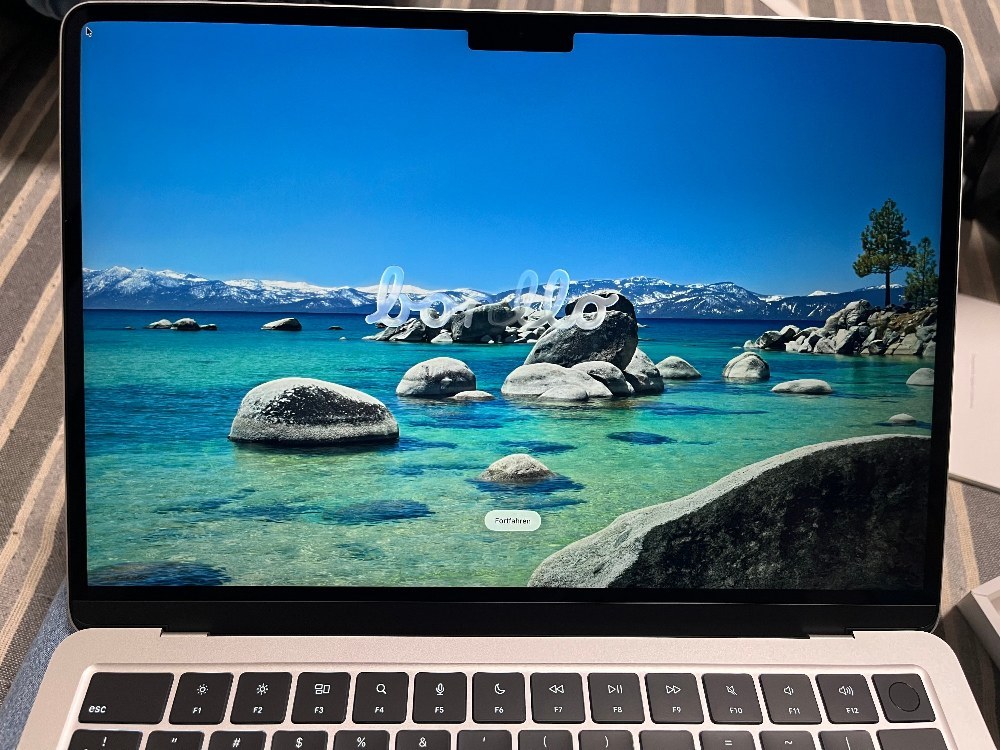 買ってすぐ撮った写真