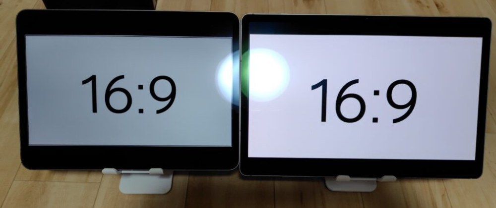 左がipad pro 11