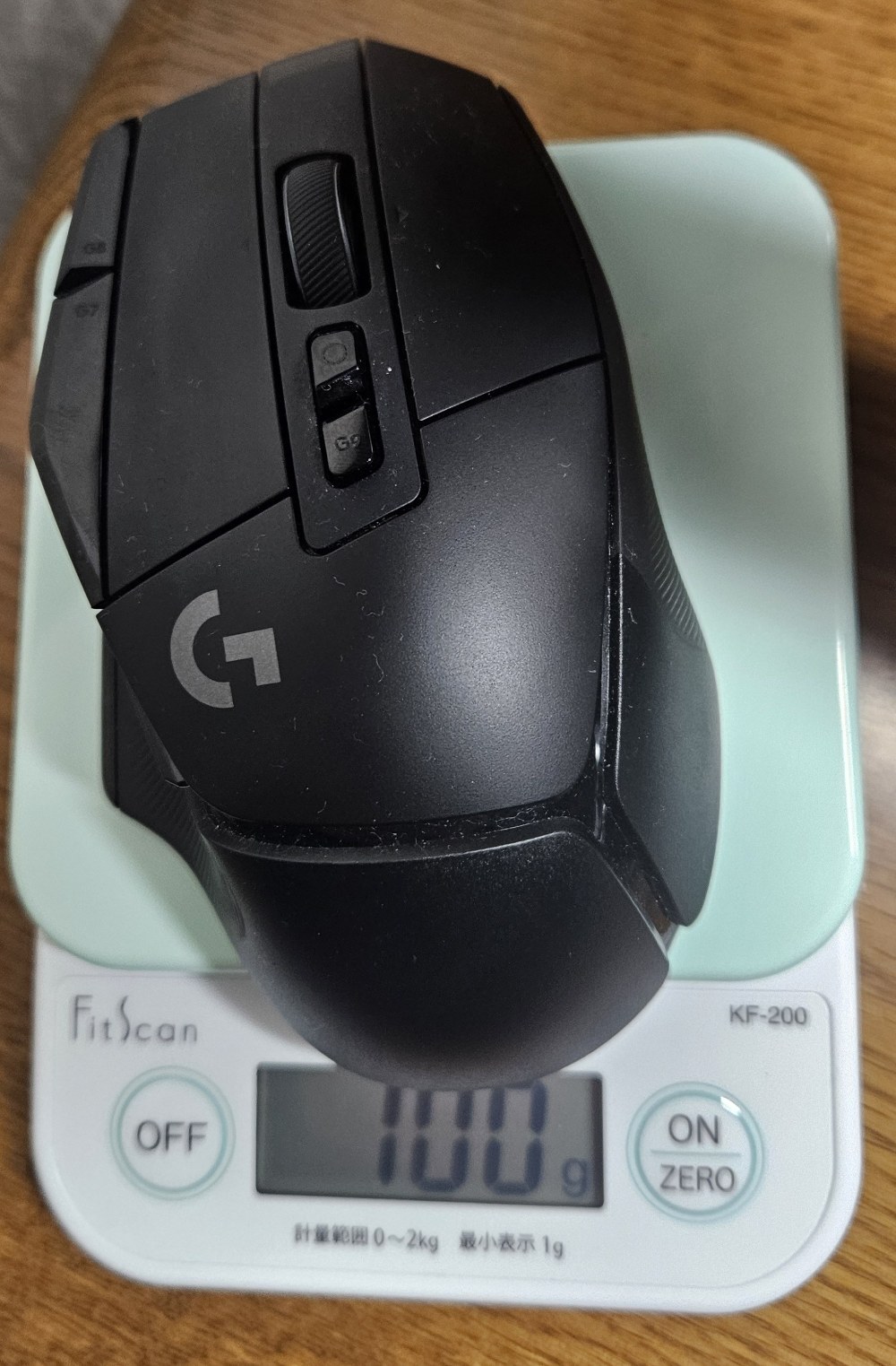 適当に近くにあったのの測定その1