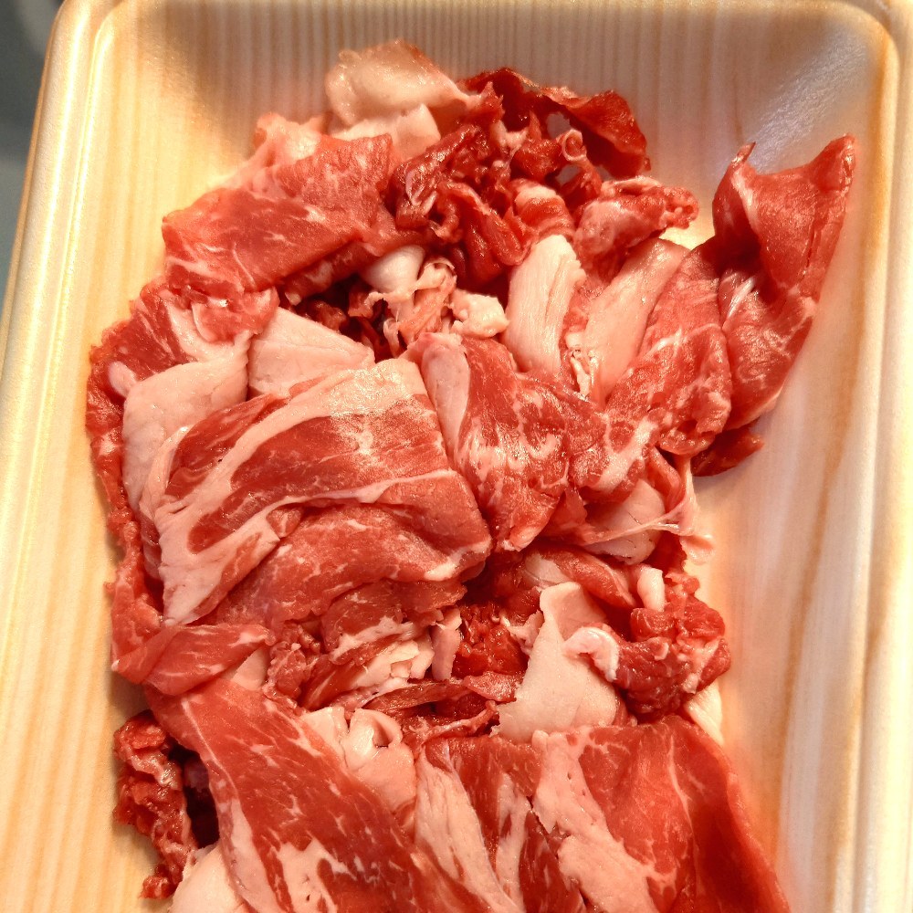 写真:牛肉のようす