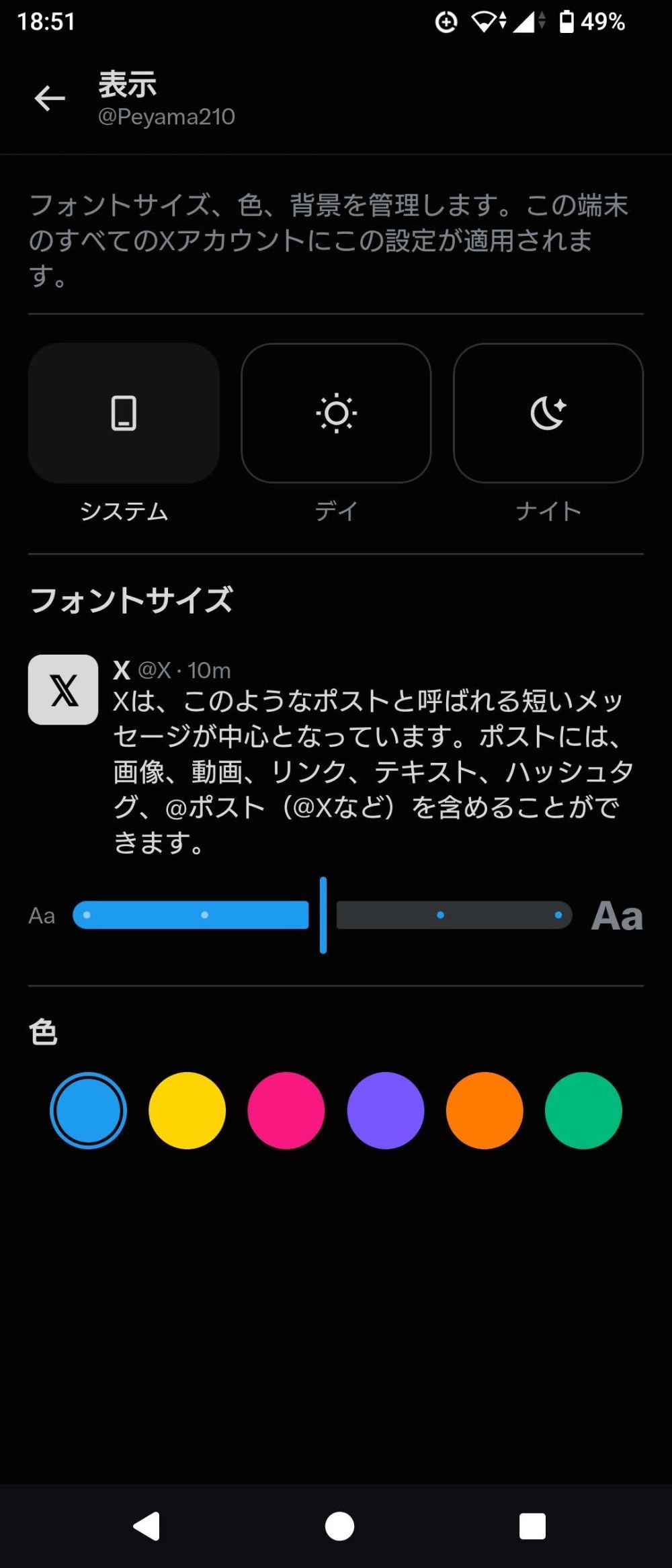 以前はここに「メディアのプレビュー」という設定項目があったのですが、跡形もなく消えています。