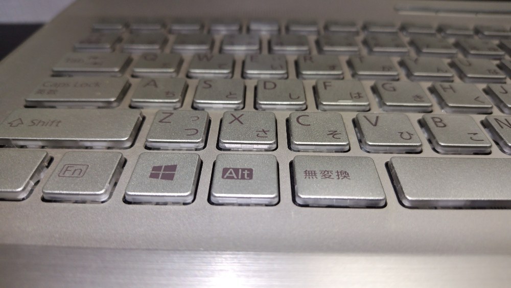キーボードカタカタって感じ音もかなりいい
