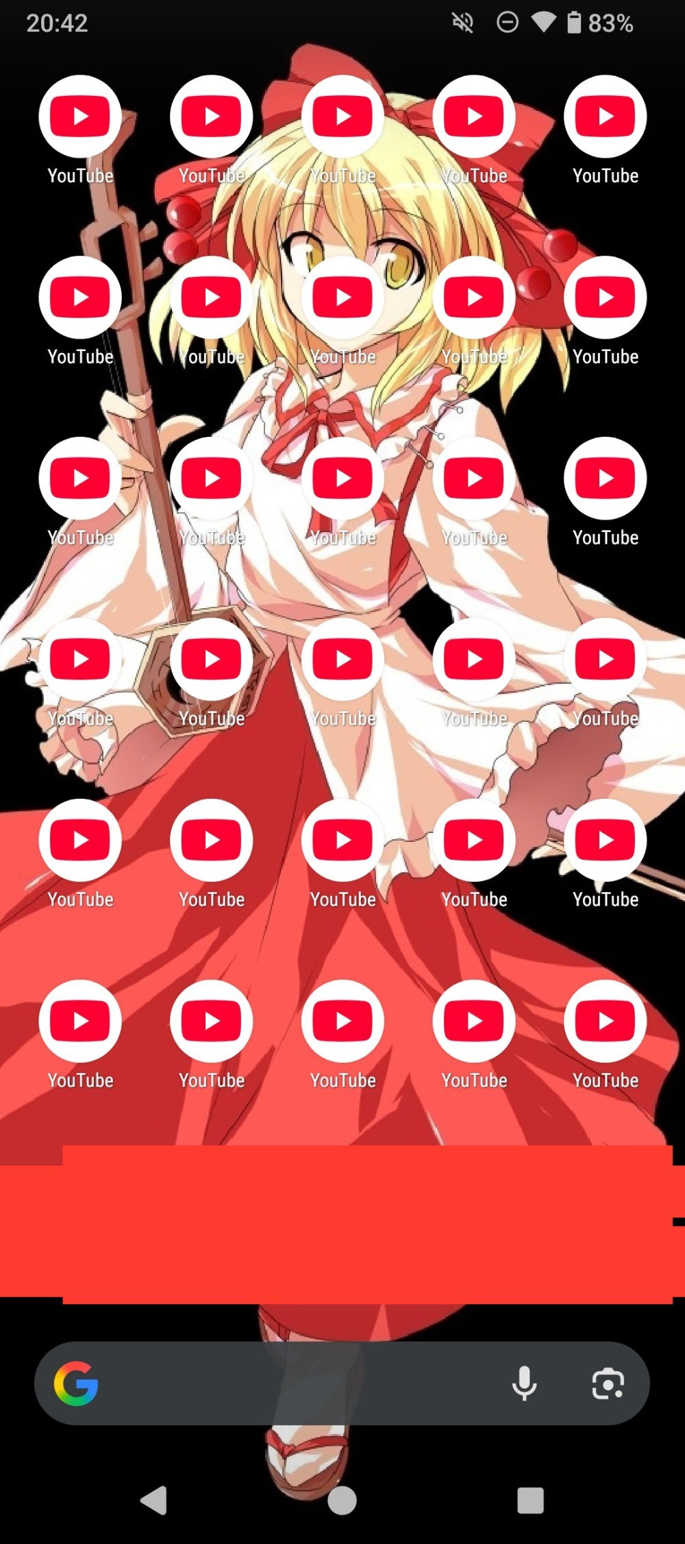 バグでYouTubeが増殖してる