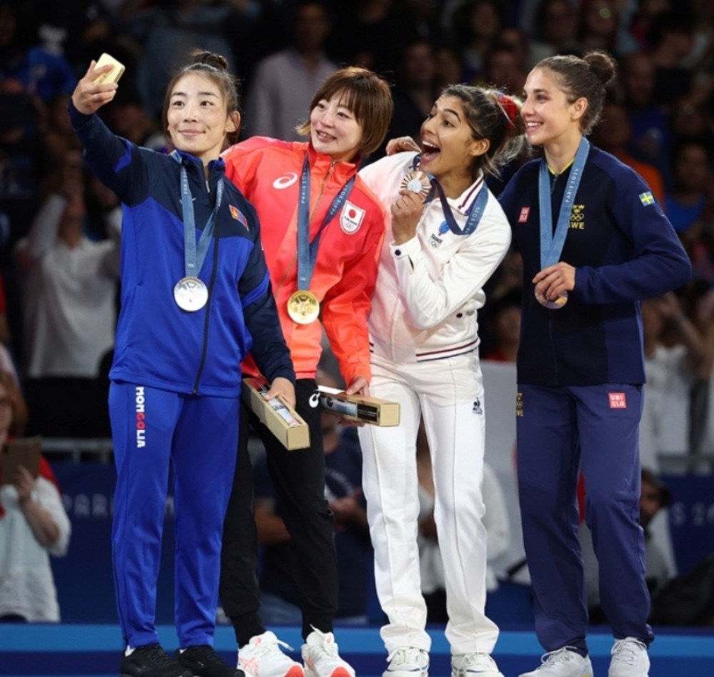 ミラノオリンピックでの1シーン
