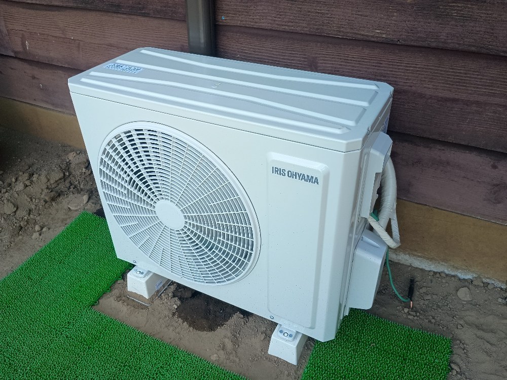 室外機もシンプル