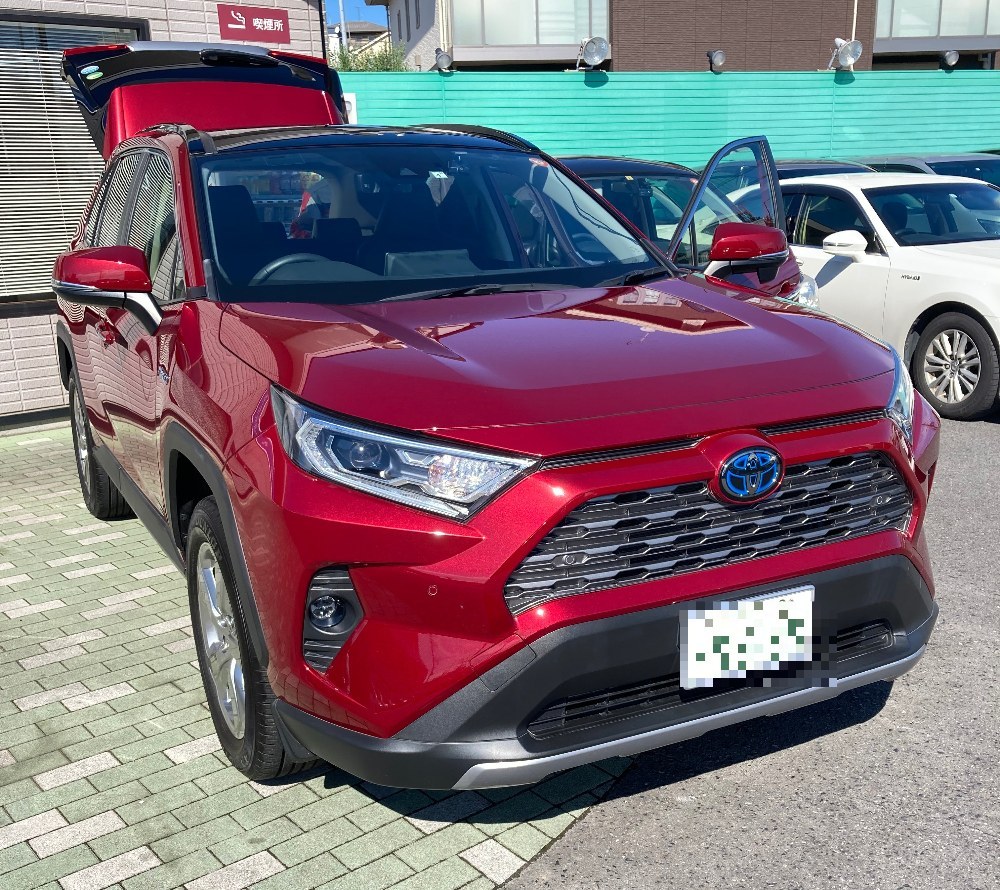 納車直後