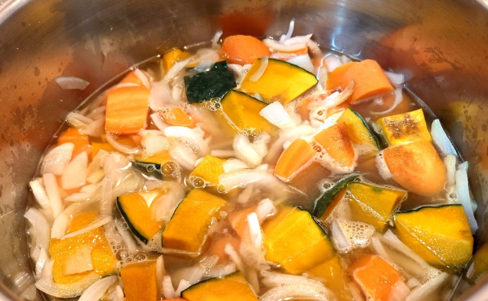 野菜投入済み