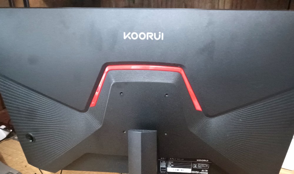 本体背面