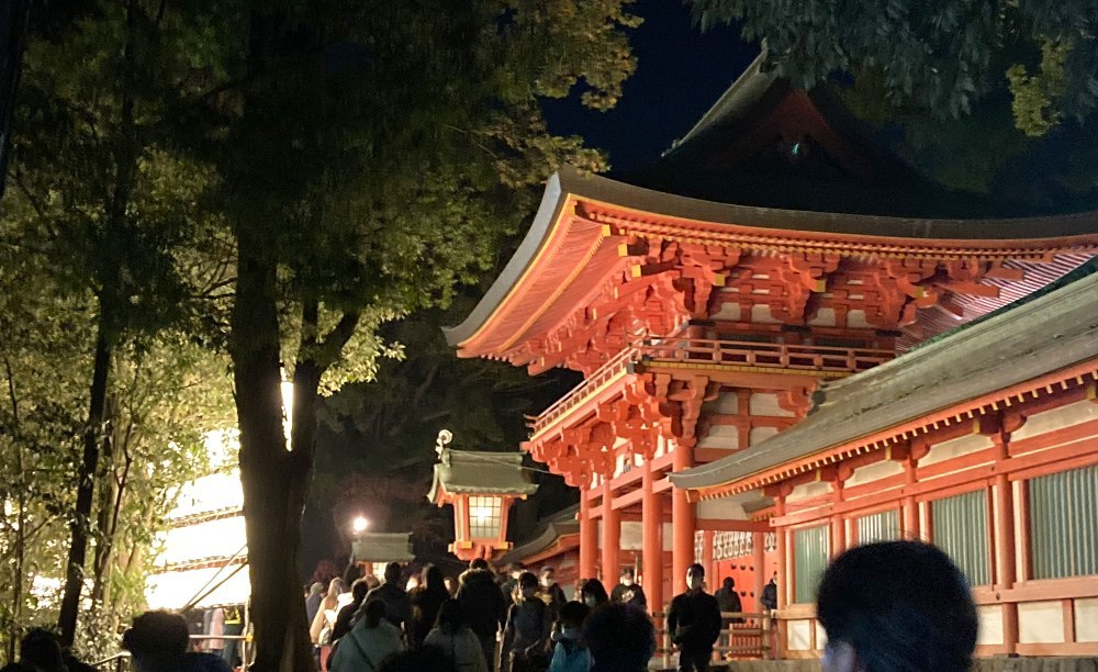 氷川神社の門
