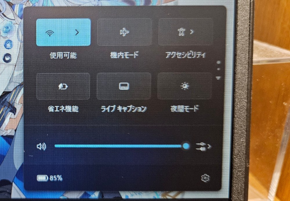 やっぱりＷ数足りないと充電されないなぁ減りにくくはあるけど