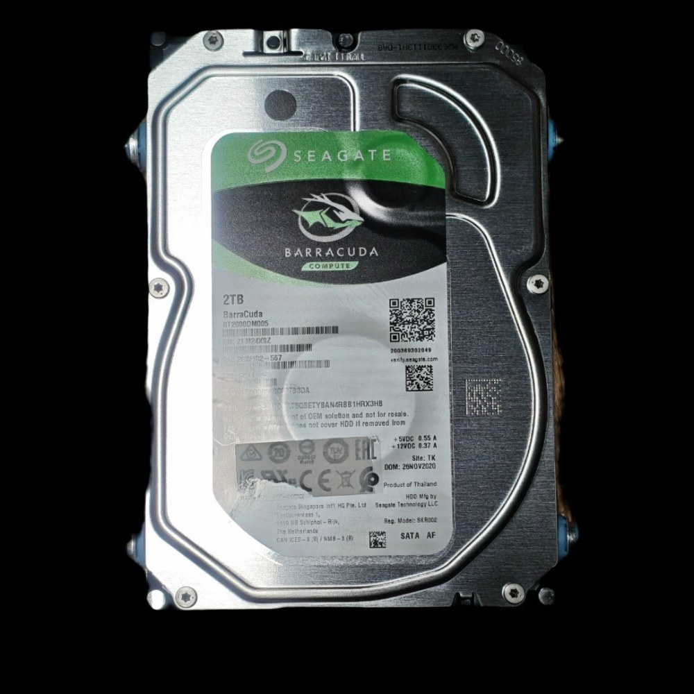 ありました。出どころ不明のHDD