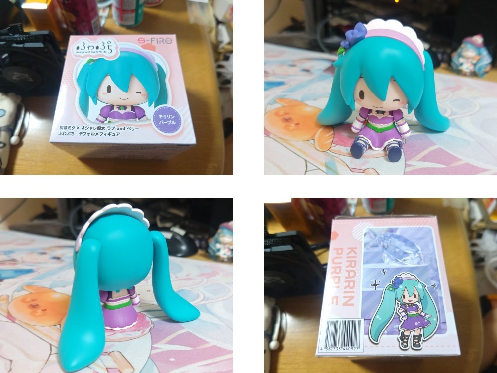 ふわぷち　ミクフィギュア