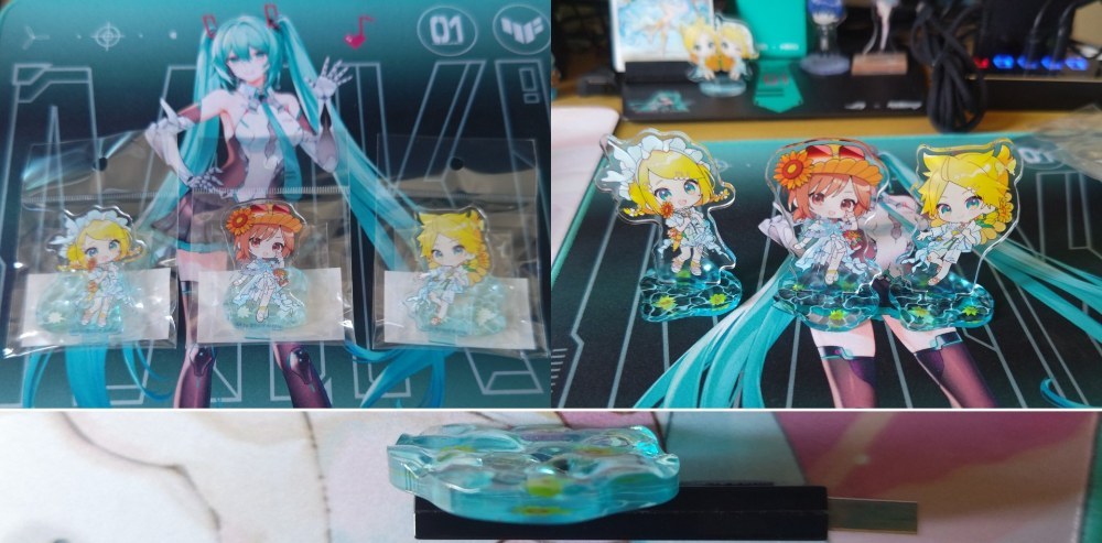 アクスタx3