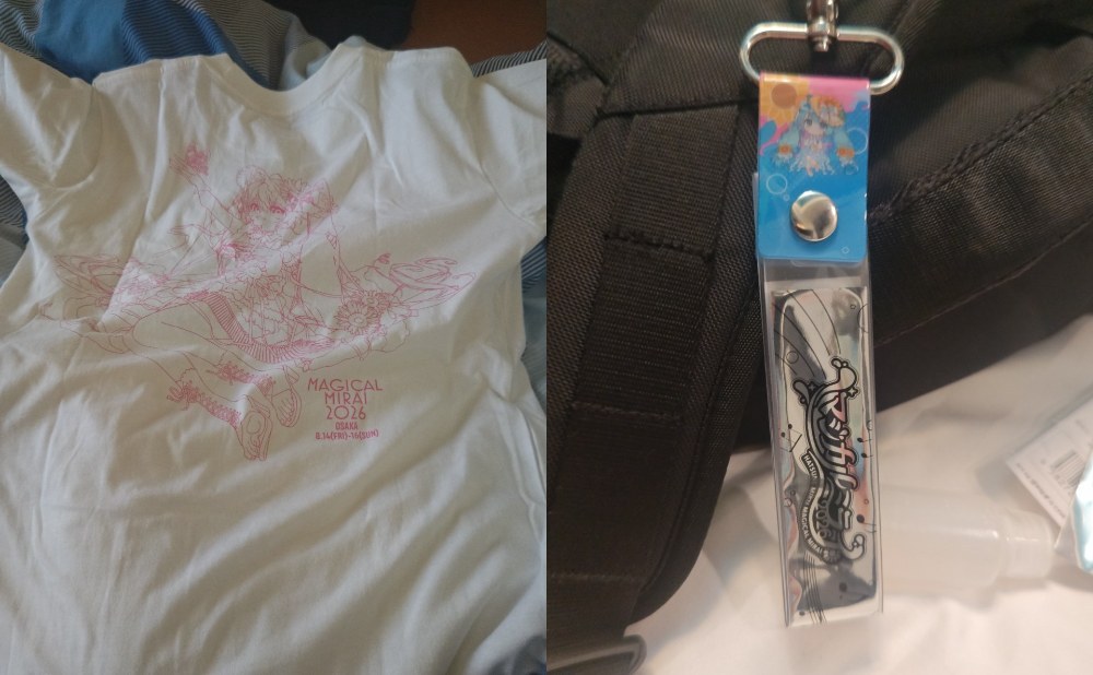Tシャツ&銀テープストラップ