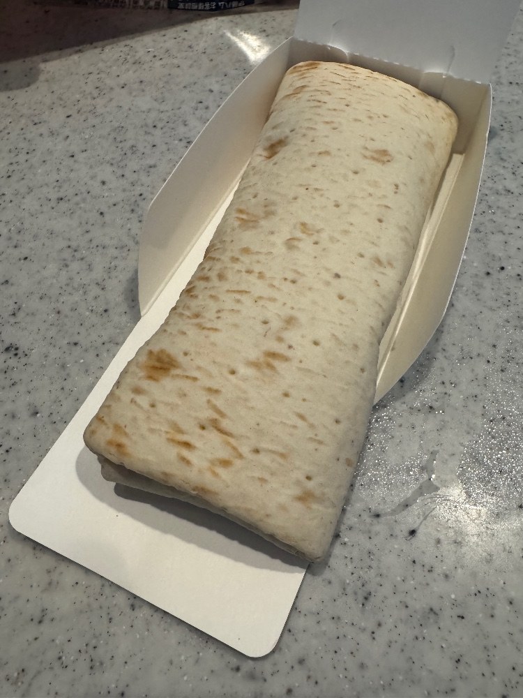 レンジで温めた後。長さを測れば良かった…