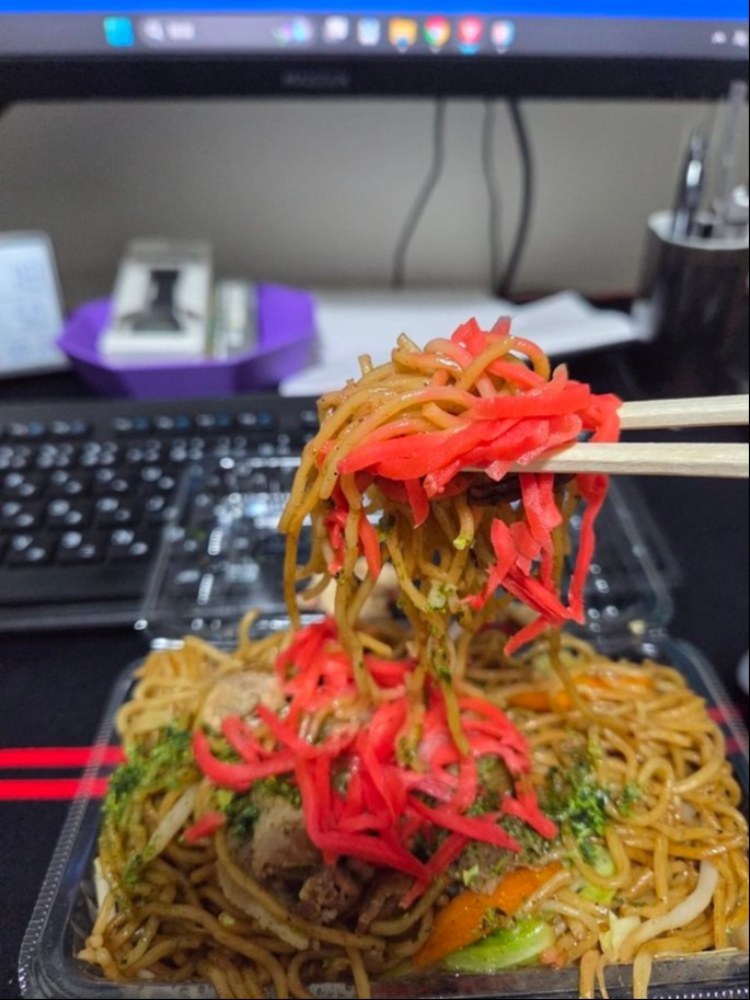 麺類なので麺リフトをやっておく。