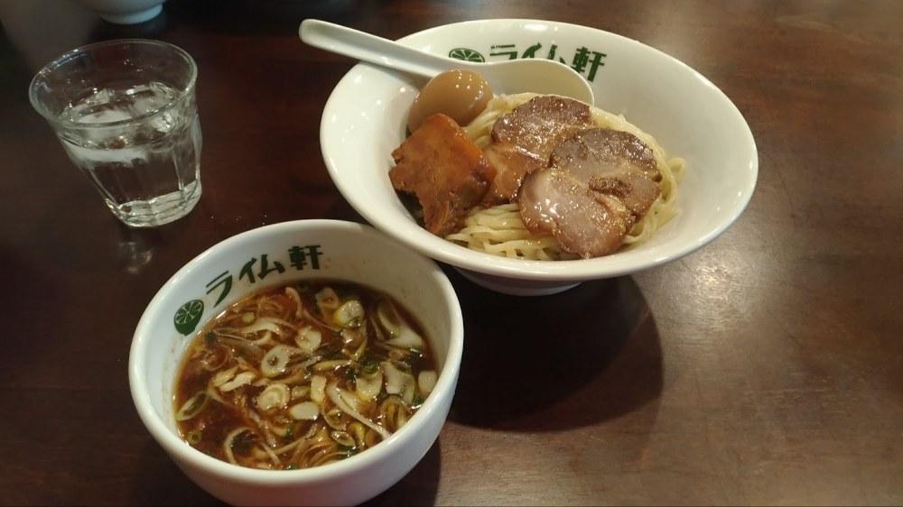 2018年2月15日撮影の「ライムつけ麺」