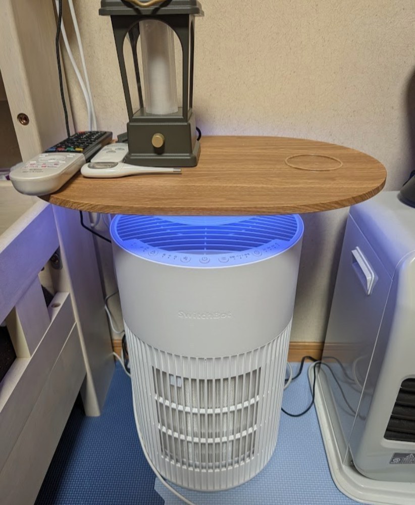 正面画像、電源オン状態