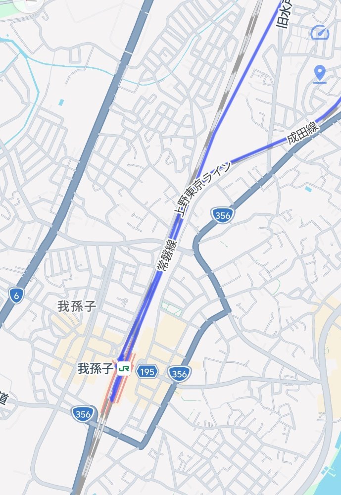 同じく線路が違うのでセーフ。