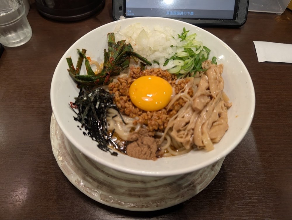 田ぶし 台湾まぜそば+穂先メンマトッピング