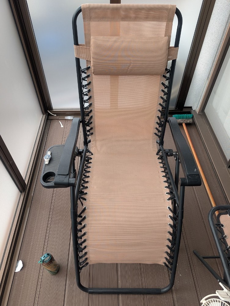 ベランダにおいてある同じ製品