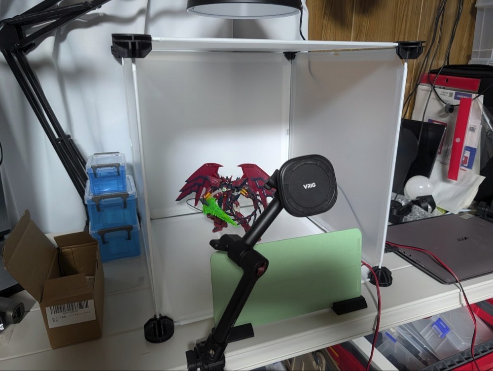撮影ボックス作ってみた