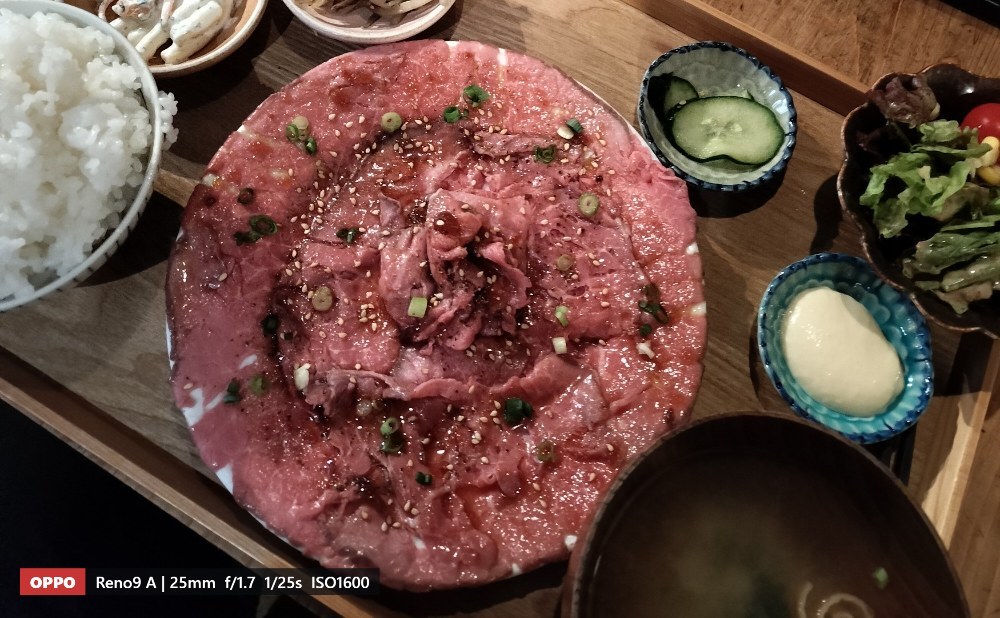 ローストビーフ定食 肉並盛