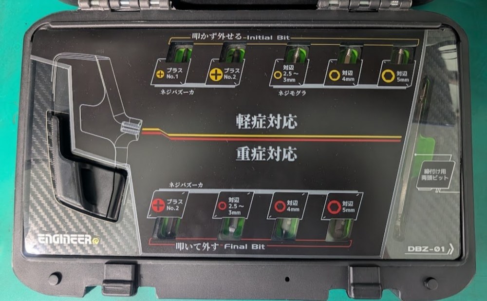 ネジザウルスバズーカ&モグラセット 説明文