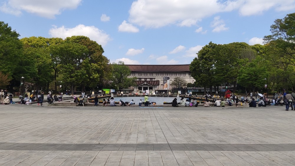 国立西洋美術館本館(2023年4月)ルロイ修道士を思い出して訪れた際に撮影したものです