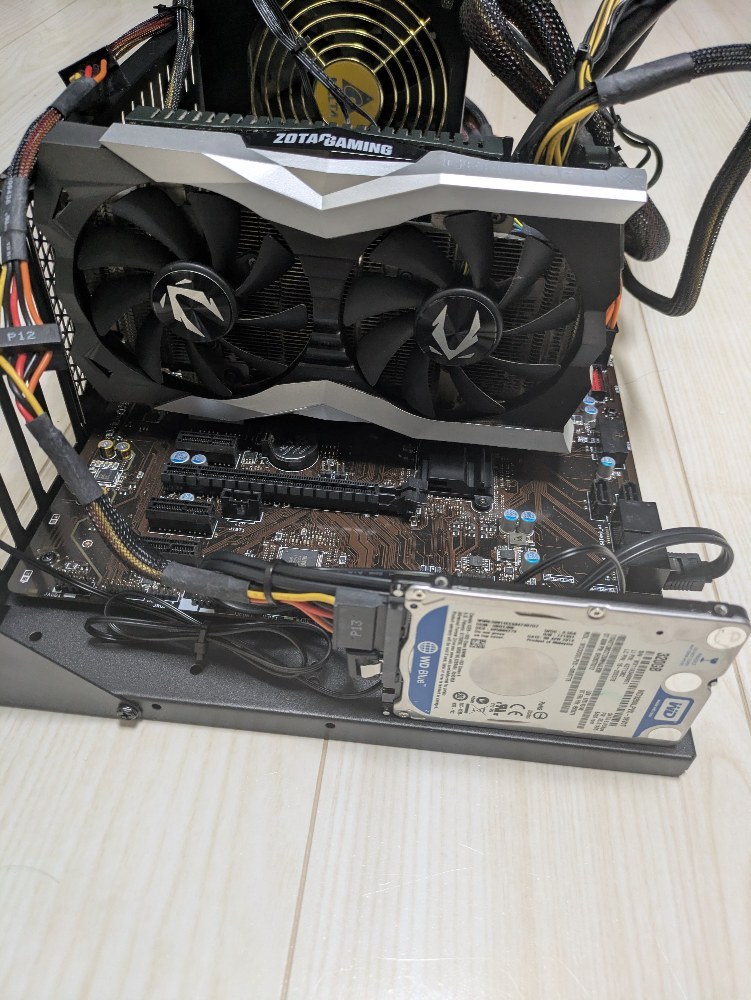 WD製のよくわかんないHDD320GB