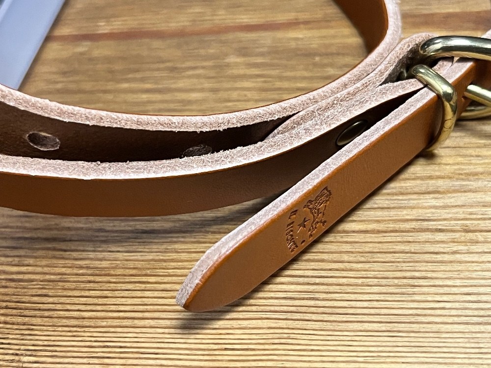 刻印や金具がオシャレ