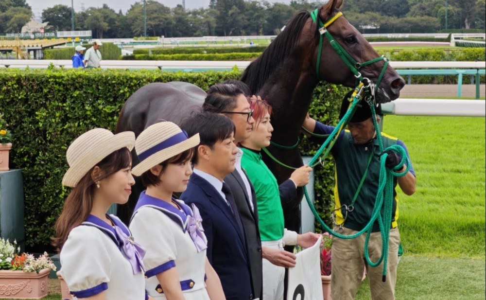 インナーパッション号と斎藤新騎手