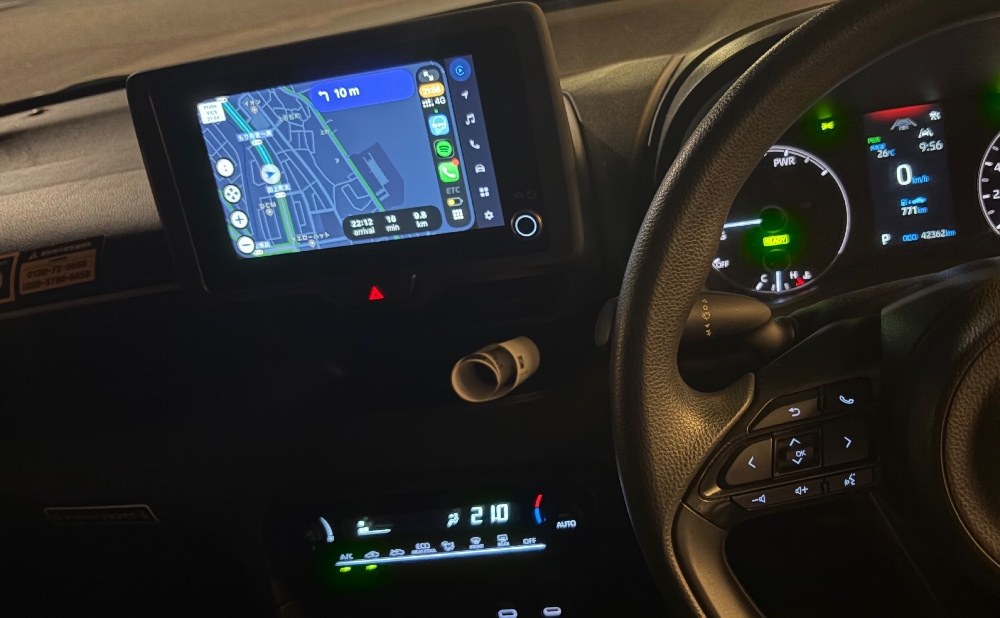 ヤリスはCarplayに対応