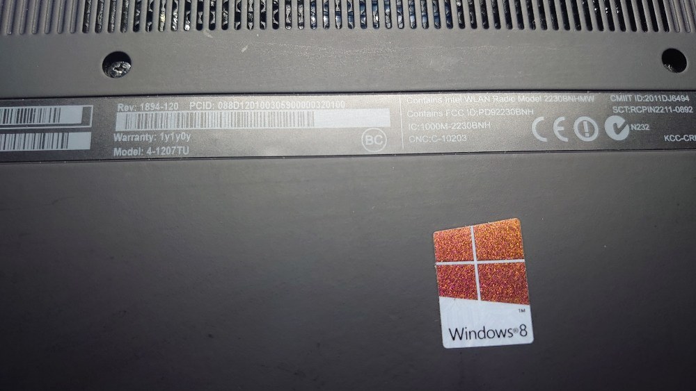 Windows8モデル