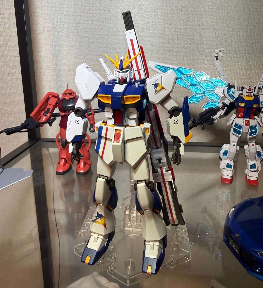 完成。アクションベースにのせてみた。