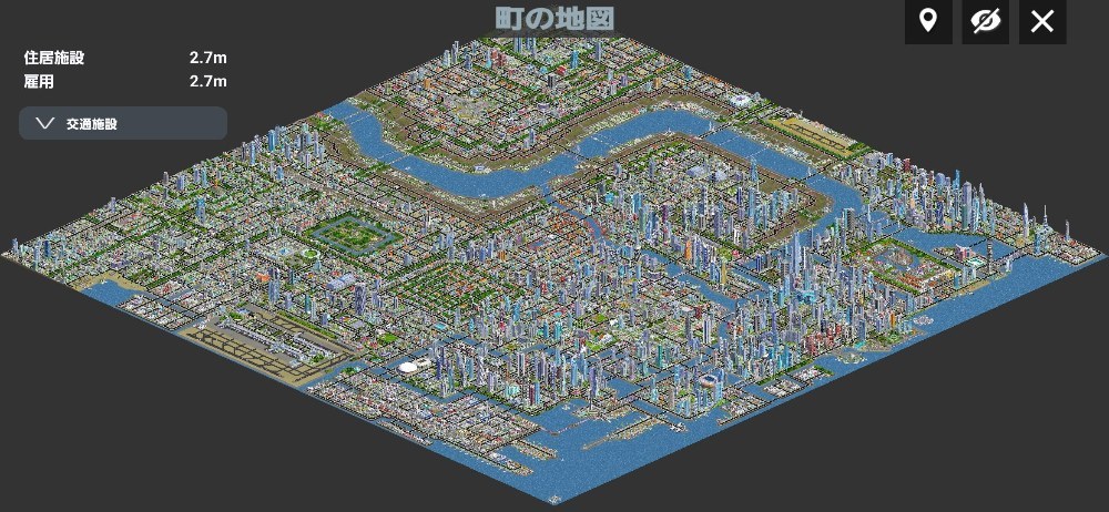 ゲーム内のマップです。